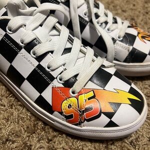 Lightning McQueen #95 Rusteze Checkered Flag Sneakers